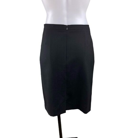 Club Monaco wool black pencil skirt - Picture 6 of 7